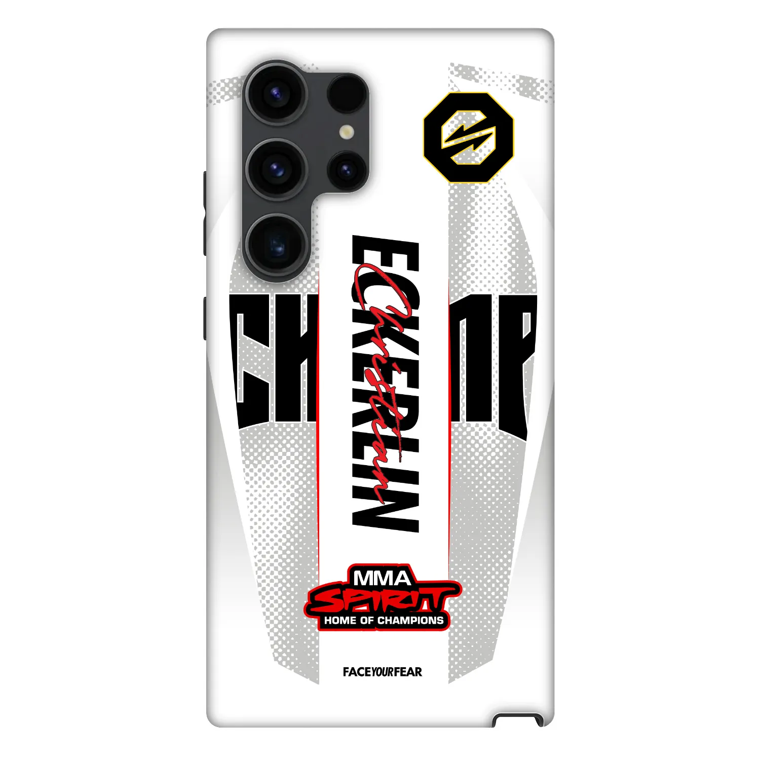 Picasee Fashion Case PowerShare pro Samsung Galaxy S24 Ultra S928B 5G - OKTAGON - Eckerlin Fight Jersey