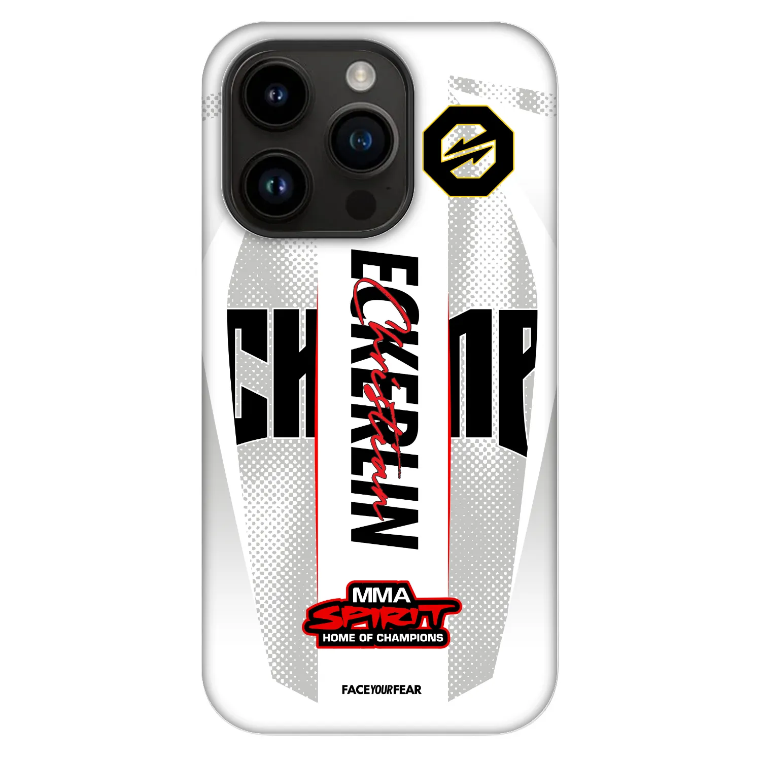 Picasee Fashion Case MagSafe pentru Apple iPhone 14 Pro - OKTAGON - Eckerlin Fight Jersey