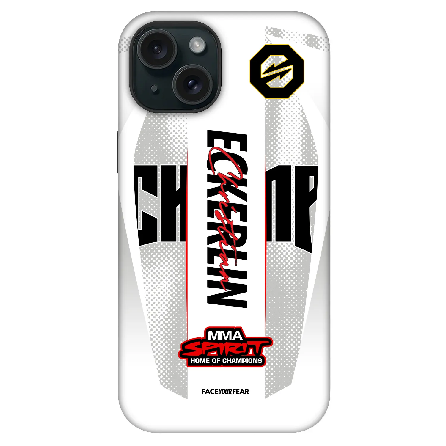 Picasee Fashion Case MagSafe pentru Apple iPhone 15 - OKTAGON - Eckerlin Fight Jersey