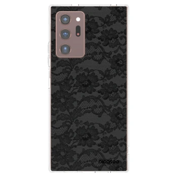 Picasee husă transparentă din silicon pentru Samsung Galaxy Note 20 Ultra - Dark Elegance