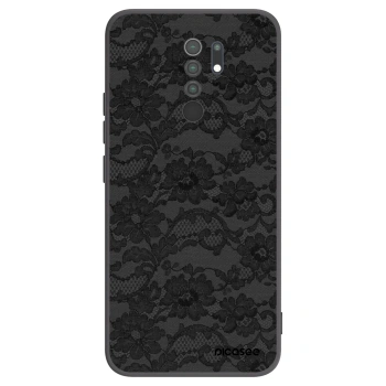 Picasee husă neagră din silicon pentru Xiaomi Redmi 9 - Dark Elegance