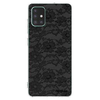 Picasee husă transparentă din silicon pentru Samsung Galaxy M51 M515F - Dark Elegance