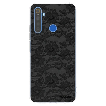 Picasee husă transparentă din silicon pentru Realme 5 - Dark Elegance