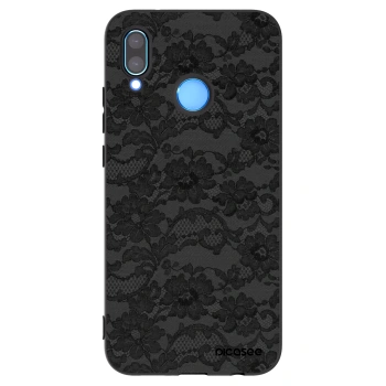 Picasee husă neagră din silicon pentru Huawei P20 Lite - Dark Elegance