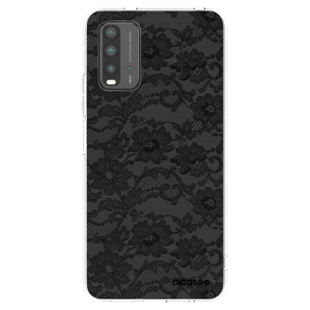 Picasee husă neagră din silicon pentru Xiaomi Redmi 9T - Dark Elegance