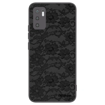 Picasee husă neagră din silicon pentru Xiaomi Redmi Note 10 5G - Dark Elegance