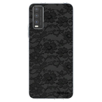 Picasee husă transparentă din silicon pentru Vivo Y20s - Dark Elegance