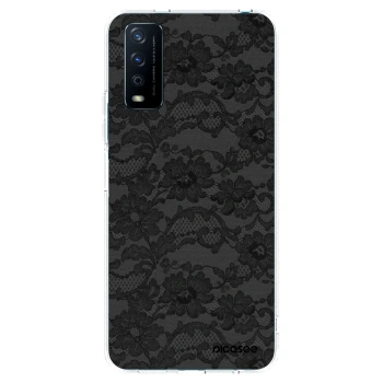 Picasee husă transparentă din silicon pentru Vivo Y11s - Dark Elegance