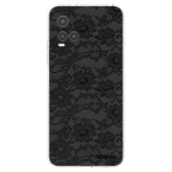 Picasee husă transparentă din silicon pentru Vivo Y33s - Dark Elegance