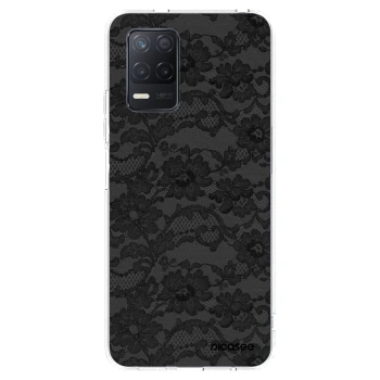 Picasee husă transparentă din silicon pentru Realme 8 5G - Dark Elegance