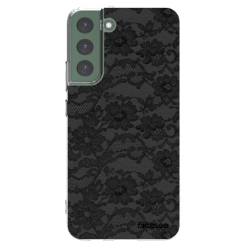 Picasee husă transparentă din silicon pentru Samsung Galaxy S22+ 5G - Dark Elegance