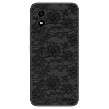 Picasee husă neagră din silicon pentru Vivo Y01 - Dark Elegance