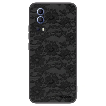 Picasee husă neagră din silicon pentru Vivo Y52 5G - Dark Elegance