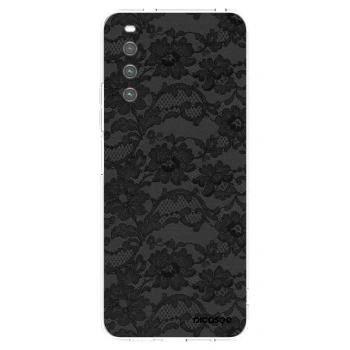 Picasee husă transparentă din silicon pentru Sony Xperia 10 IV 5G - Dark Elegance