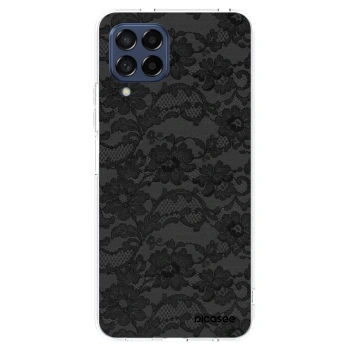 Picasee husă transparentă din silicon pentru Samsung Galaxy M53 5G - Dark Elegance