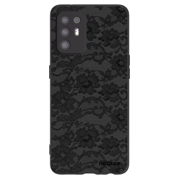 Picasee husă neagră din silicon pentru OPPO A94 5G - Dark Elegance