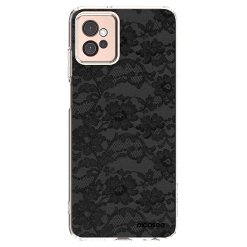 Picasee husă transparentă din silicon pentru Motorola Moto G32 - Dark Elegance