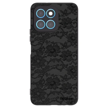 Picasee husă neagră din silicon pentru Honor X8 5G - Dark Elegance