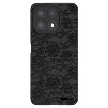 Picasee husă neagră din silicon pentru Honor X8a - Dark Elegance