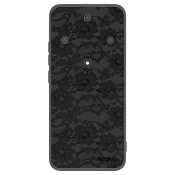 Picasee husă neagră din silicon pentru Honor Magic5 Lite 5G - Dark Elegance