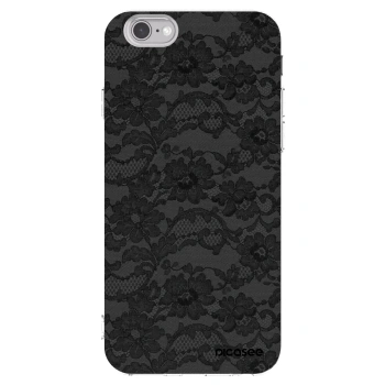 Picasee husă transparentă din silicon pentru Apple iPhone 6/6S - Dark Elegance