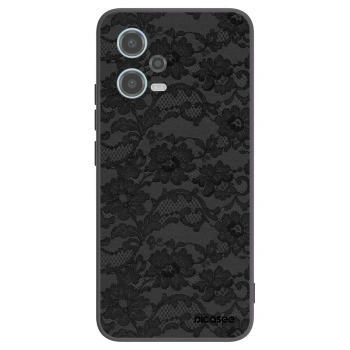 Picasee husă neagră din silicon pentru Xiaomi Redmi Note 12 5G - Dark Elegance