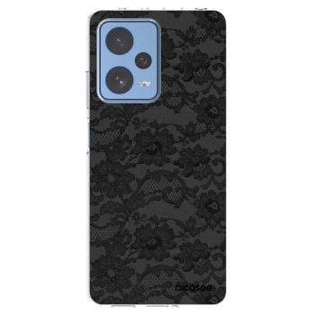 Picasee husă transparentă din silicon pentru Xiaomi Redmi Note 12 Pro 5G - Dark Elegance