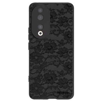 Picasee husă neagră din silicon pentru Honor 90 5G - Dark Elegance
