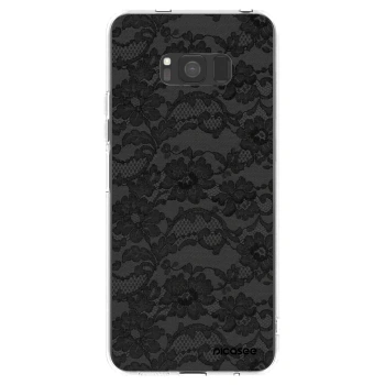 Picasee husă transparentă din silicon pentru Samsung Galaxy S8 G950F - Dark Elegance