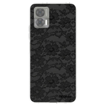 Picasee husă transparentă din silicon pentru Motorola Edge 30 Neo - Dark Elegance