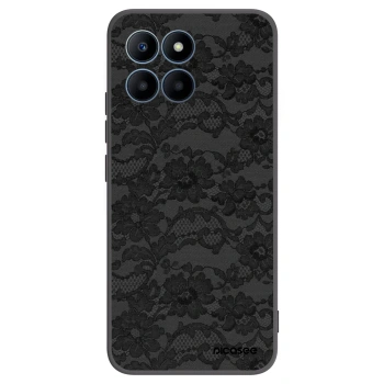 Picasee husă neagră din silicon pentru Honor 70 Lite - Dark Elegance