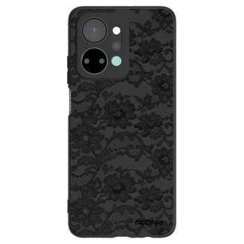 Picasee husă neagră din silicon pentru Honor X7a - Dark Elegance