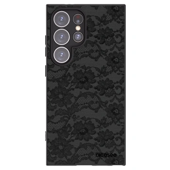 Picasee husă neagră din silicon pentru Samsung Galaxy S24 Ultra S928B 5G - Dark Elegance
