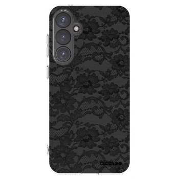 Picasee husă transparentă din silicon pentru Samsung Galaxy S23 FE S711B - Dark Elegance