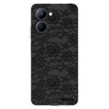 Picasee husă transparentă din silicon pentru Realme C33 (2023) - Dark Elegance