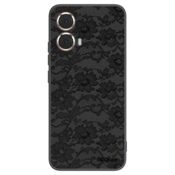 Picasee husă neagră din silicon pentru Motorola Moto G85 - Dark Elegance
