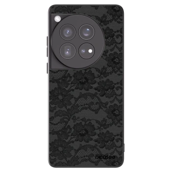 Picasee husă neagră din silicon pentru OnePlus 12 5G - Dark Elegance
