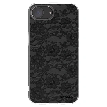 Picasee husă transparentă din silicon pentru Apple iPhone 16e - Dark Elegance