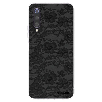 Picasee husă transparentă din silicon pentru Xiaomi Mi 9 - Dark Elegance