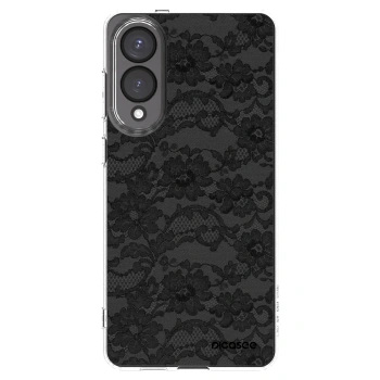 Picasee husă transparentă din silicon pentru Samsung Galaxy S25 Edge 5G - Dark Elegance