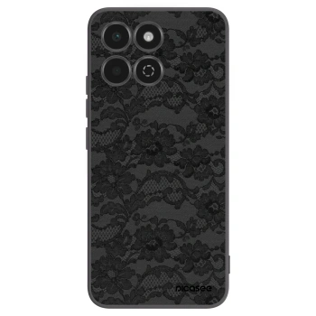 Picasee husă neagră din silicon pentru Honor 200 Smart 5G - Dark Elegance