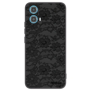 Picasee husă neagră din silicon pentru Motorola Moto G34 5G - Dark Elegance