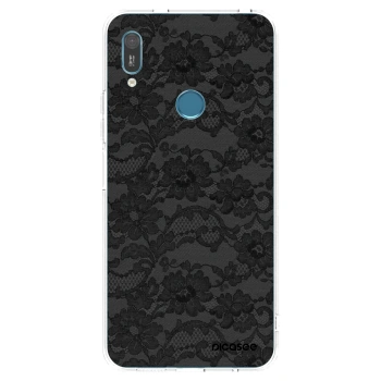 Picasee husă transparentă din silicon pentru Huawei Y6 2019 - Dark Elegance