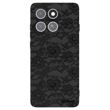 Picasee husă neagră din silicon pentru Motorola Edge 60 Pro - Dark Elegance