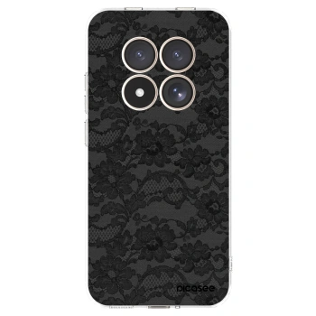 Picasee husă transparentă din silicon pentru Xiaomi Redmi Note 15 Pro 4G - Dark Elegance