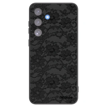 Picasee husă neagră din silicon pentru Samsung Galaxy S25 FE 5G - Dark Elegance