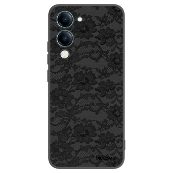 Picasee husă neagră din silicon pentru Vivo Y29s 5G - Dark Elegance