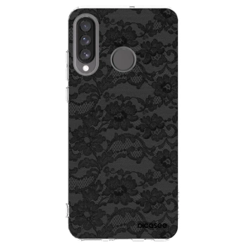 Picasee husă transparentă din silicon pentru Huawei P30 Lite - Dark Elegance
