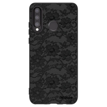 Picasee husă neagră din silicon pentru Huawei P30 Lite - Dark Elegance