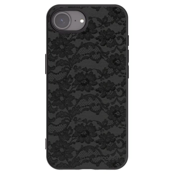 Picasee husă neagră din silicon pentru Apple iPhone 17e - Dark Elegance